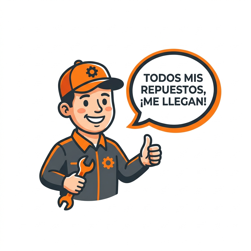 Mascota Mecánico Me Llegan